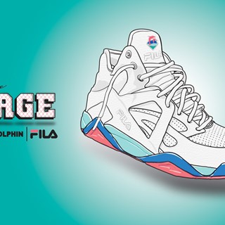 Pink Dolphin x FILA Cage