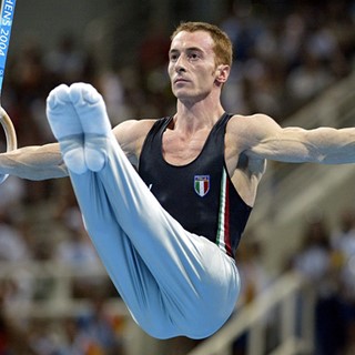 Italian gymnast Jury Chechi