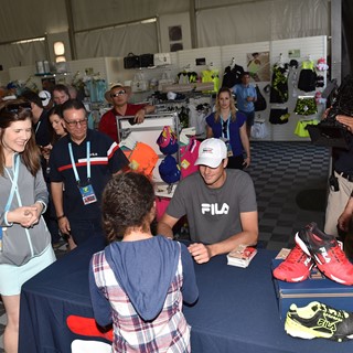 FILA Hosts In-Store Autograph Signing with John Isner at BNP Paribas Open