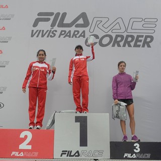 Winners of the FILA 10k women's category