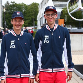 FILA personnel at the Mercedes Cup