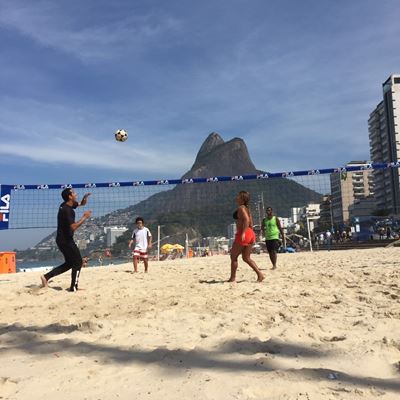 FILA Volleyball Court in Rio de Janeiro