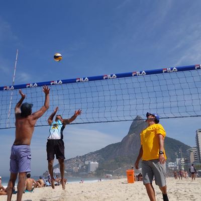 FILA Beach Volleyball Courts in Rio de Janeiro