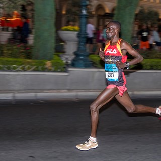 FILA Runner William Kibor Wins Las Vegas Half Marathon