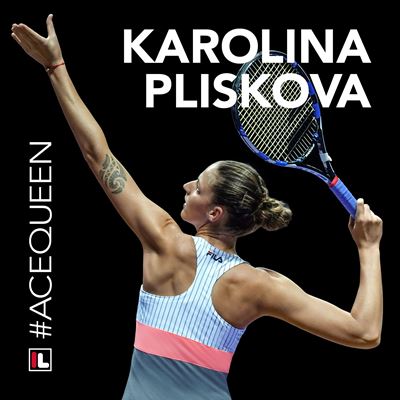 FILA Sponsored Tennis Player Karolina Pliskova is the WTA’s 2017 #AceQueen
