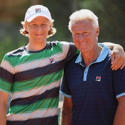 FILA Sponsors Leo Borg, Son of Tennis Legend Bjӧrn Borg
