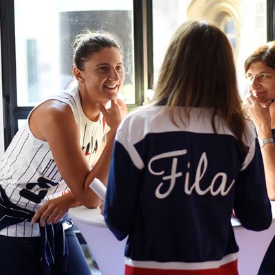 FILA Hosts Special Tennis Reception with Designers Media and FILA Tennis Athletes in New York City