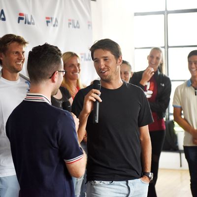 FILA Hosts Special Tennis Reception with Designers Media and FILA Tennis Athletes in New York City