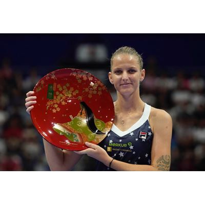 Karolina Pliskova Wins 11th Career Singles Title in Tokyo