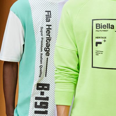 FILA Unveils Spring Summer 2019 Heritage Lookbook