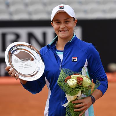 Karolina Pliskova Wins Singles Title in Rome Ash Barty Captures Doubles Crown