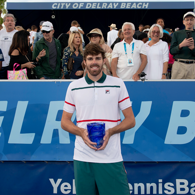 Opelka Serves His Way to Delray Beach Title