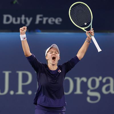 FILA-Sponsored Player Barbora Krejcikova Wins First WTA 1000 Title at Dubai