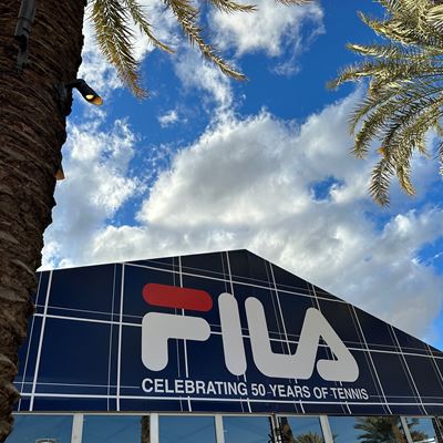 FILA’s Past, Present, And Future Take Center Stage At 2023 BNP Paribas Open With ‘50 Years in Tennis’ Celebration