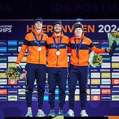 FILA and European Speed Skating Championship Heerenveen 2024