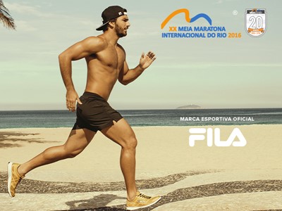 FILA Brazil is the Official Sports Brand of the 20th Rio de Janeiro International Half Marathon
