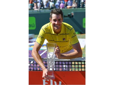FILA Tennis Player John Isner Wins First ATP World Tour Masters 1000 Title in Miami