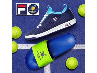 FILA x BNP Paribas Open Limited-Edition Footwear Collaboration Launches Exclusively at Tournament