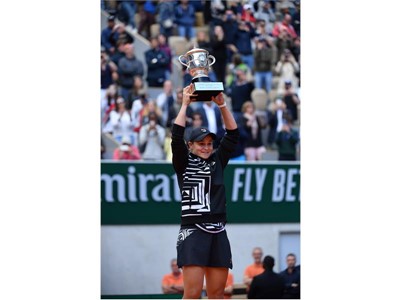 FILA's Ashleigh Barty Soars to World No. 2, Captures Maiden Grand Slam Singles Title in Paris