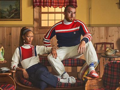FILA Unveils “Falling in Love Again” Campaign Starring Angus Cloud and Adesuwa Aighewi