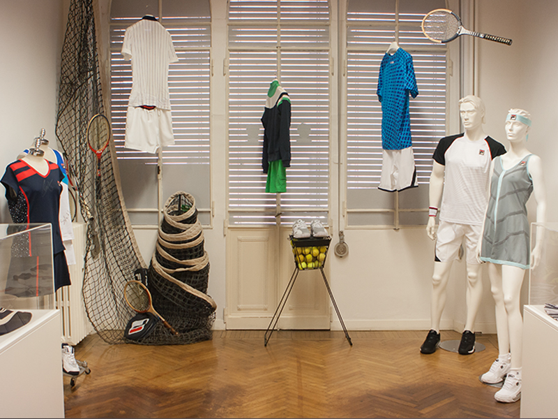 FILA Tennis: Past vs. Present FILA Tennis: Past vs. Present