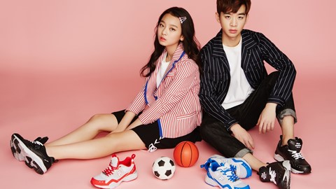 FILA KOREA, Shoes Campaign with Shin Dong-woo and Lee Soo-min