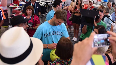 FILA Unveils Adrenaline and Net Set Tennis Collections with Andreas Seppi at the BNP Paribas Open