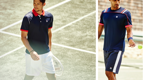 Images from the FILA men's Heritage lookbook