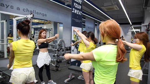 FILA Korea hosts one-day fitness class for women