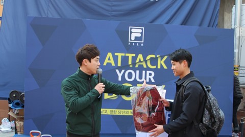 “Attack Your Body”- A Mega-shop opening promotion in FILA Korea