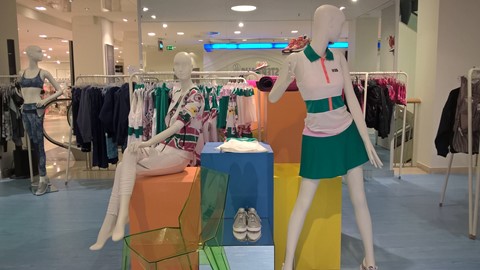 LOVE FILA by Marion Bartoli launches in the Kadewe Department Store in Berlin