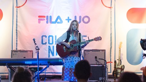FILA & Urban Outfitters Present College Night at UO Cambridge Featuring Local Musician Carolyn Flaherty