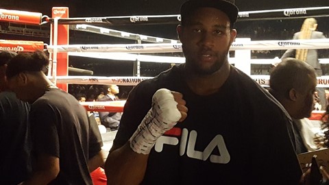FILA Sponsored Boxer Darmani Rock Secures His Fifth Straight Victory