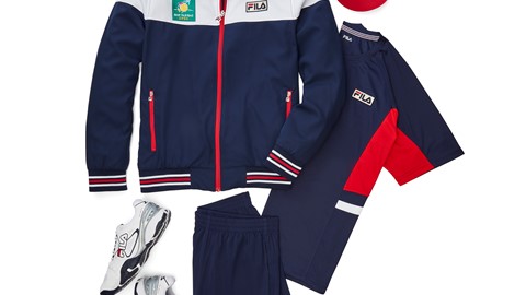 FILA Debuts New Heritage Uniform Collection for the BNP Paribas Open