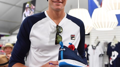 John Isner Joins FILA to Unveil New Heritage Tennis Collections and BNP Paribas Open Footwear Collaboration