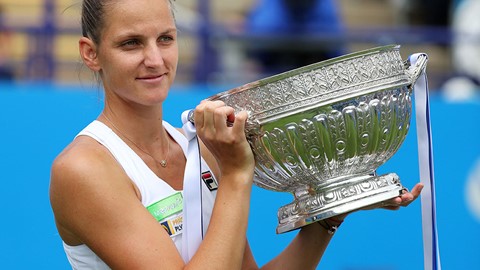 FILA Tennis Athlete Karolina Pliskova Secures the Eastbourne International Title
