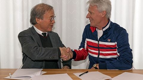 FILA Reunites With Iconic Tennis Legend Bjӧrn Borg As Brand Ambassador