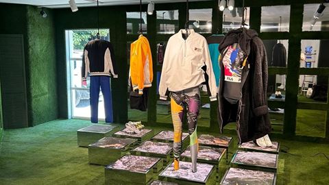 FILA Reconstructs Its Style Legacy in the New Global SS24 Collection at Pitti Uomo