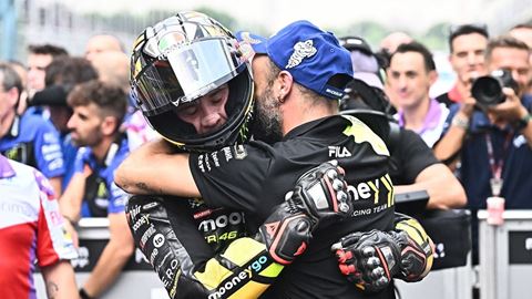 FILA and VR46 A remarkable victory in India for Marco Bezzecchi