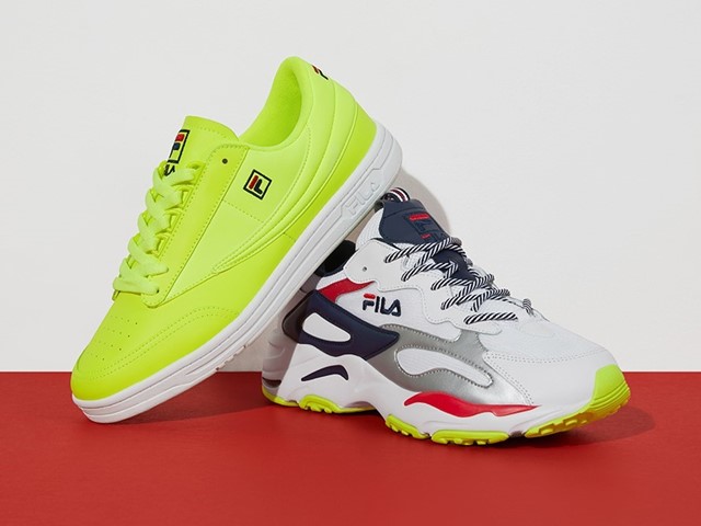 fila green neon