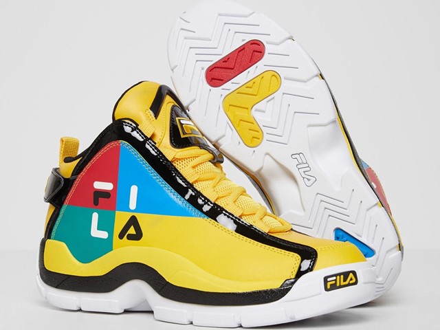 red yellow blue filas