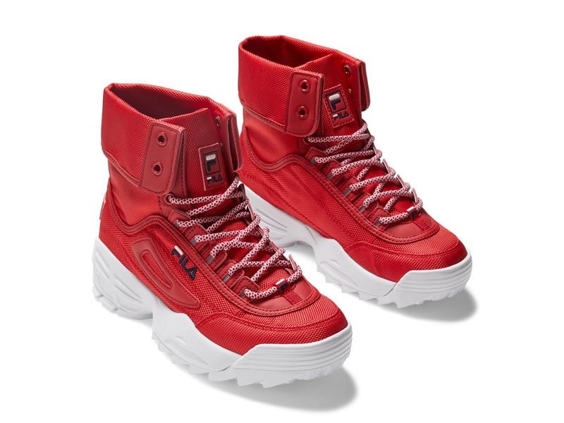 fila high top with strap