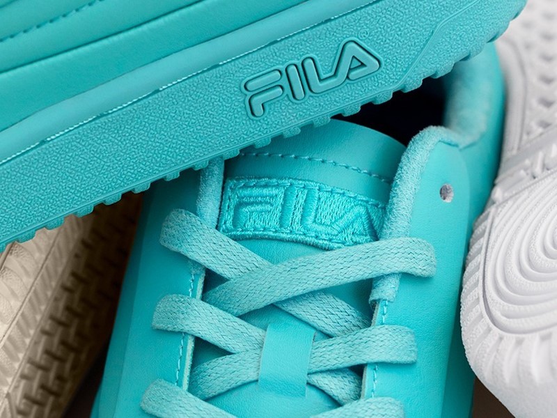 fila turquoise shoes