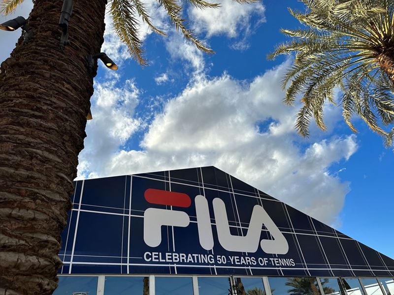 FILA’s Past, Present, And Future Take Center Stage At 2023 BNP Paribas Open With ‘50 Years in Tennis’ Celebration