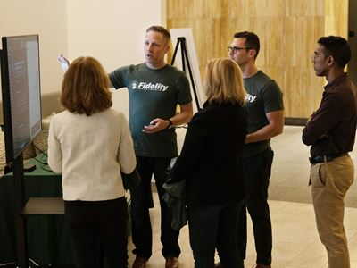 Fidelity associates learn about the intersection of technology and accessibility