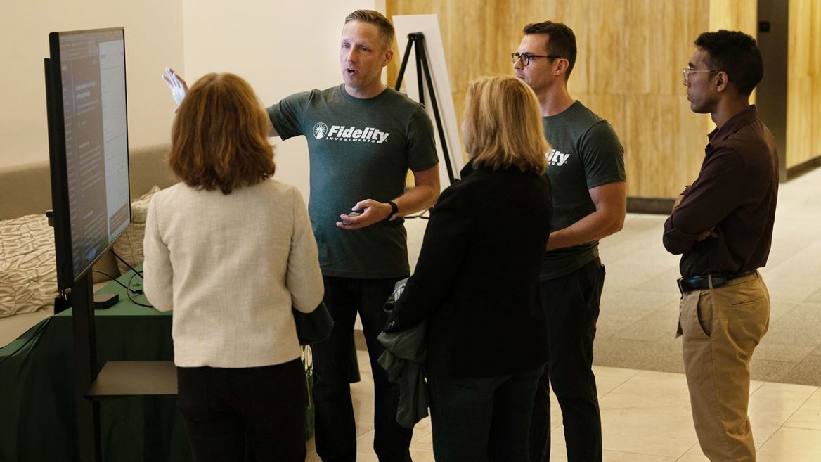 Fidelity associates learn about the intersection of technology and accessibility