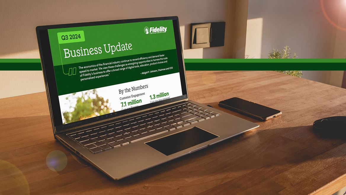 Fidelity Investments Publishes Third Quarter 2024 Business Update