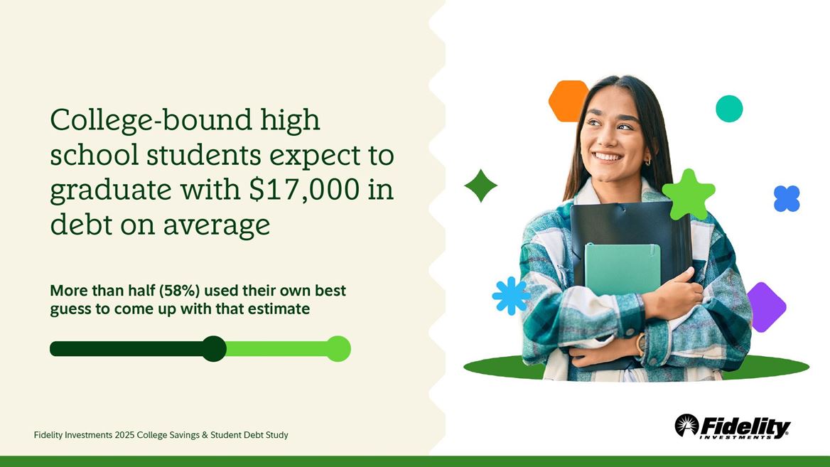 College bound high school students expect to graduate with 17000 in debt on average