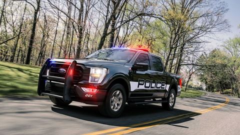 Ford Introduces All−New 2021 F−150 Police Responder with Improved Top Speed, Added Capability