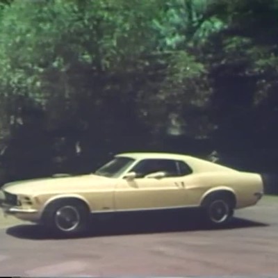 Ford Mustang Commerical 1970